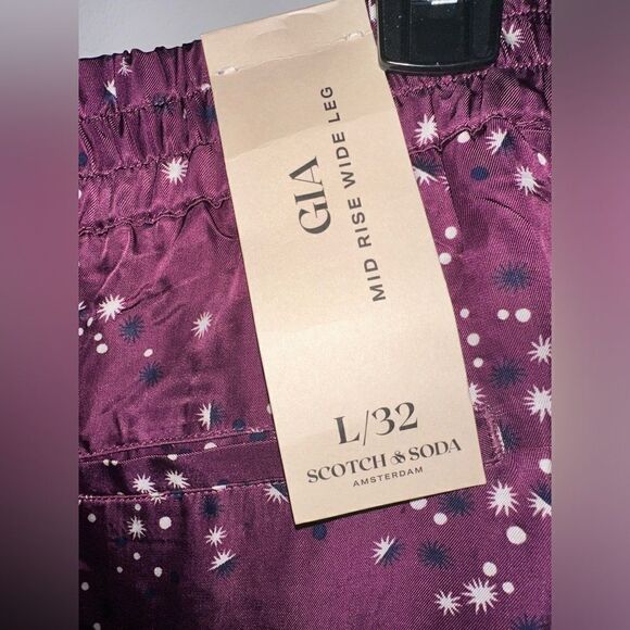 Scotch & Soda | NWTs GIA Wide Leg Pants Size Large - Picture 5 of 9